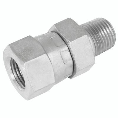 3/4" NPTF X 3/4" BSP M/F SWIVEL ADAPTOR - 1/2" NPT Male x 3/8" BSP Parallel Female, Hydraulic Adaptor Steel, Swivel 60° Cone, Zinc Plated Mild Steel, Maximum Working Pressure 310 bar, Burnett & HillmanAll images used are for illustrative purposes on 3/4" NPTF X 3/4" BSP M/F SWIVEL ADAPTOR - 1/2" NPT Male x 3/8" BSP Parallel Female, Hydraulic Adaptor Steel, Swivel 60° Cone, Zinc Plated Mild Steel, Maximum Working Pressure 310 bar, Burnett & HillmanAll images used are for illustrative purposes on