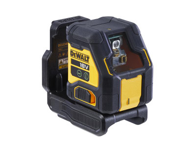 Dewalt DCLE34021N XR Compact Cross Line Green Laser 18V Bare Unit - The DEWALT DCLE34021 XR Compact Cross Line Green Laser delivers an impressive 55 metre working range