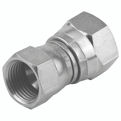 3/4" BSPP X 3/4" JIC F/F SWIVEL ADAP - 1/4" BSP Parallel Female x 7/16" JIC Female, Hydraulic Adaptor Steel, Swivel Female 60° Cone x Swivel Female 37° Cone, Zinc Plated Mild Steel, Maximum Working Pressure 310 bar, Burnett & HillmanAll images us 3/4" BSPP X 3/4" JIC F/F SWIVEL ADAP - 1/4" BSP Parallel Female x 7/16" JIC Female, Hydraulic Adaptor Steel, Swivel Female 60° Cone x Swivel Female 37° Cone, Zinc Plated Mild Steel, Maximum Working Pressure 310 bar, Burnett & HillmanAll images us
