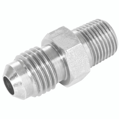 1/2"NPTF X 1.1/16"SAE M/M 45  EXT FLARE - 3/4" NPT Male x 1