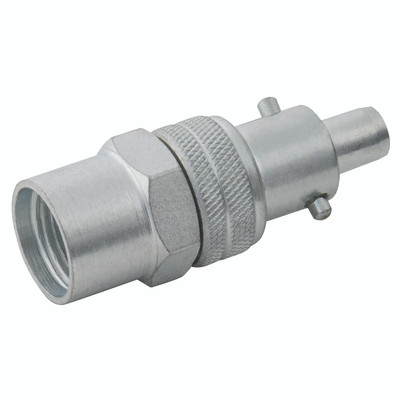 1/4" BSP FEMALE PLUG TWIST-AIR SWIVEL - 1/4" BSP Parallel Female, Pneumatic Quick Release, Non Valved, Plug, Swivel, Series Twist-Air, Zinc Plated Mild Steel, Working Temperature -15Ãƒâ€šÃ‚Â°C to +80Ãƒâ€šÃ‚Â°C, Maximum Working Pressure 17 bar, Air ProA