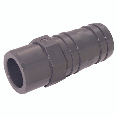1.1/2" ID X 50MM OD UPVC HOSETAIL  DGREY - 1 1.1/2" ID X 50MM OD UPVC HOSETAIL  DGREY - 1