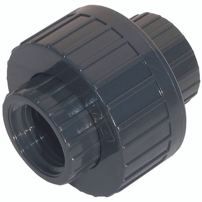3/4"   BSP FEMALE SPLIT UNION PVC - 1" BSP Parallel Female, UPVC Threaded Fitting, Wras Approved, Equal, Union, Working Temperature 0°C to +60°C, Maximum Working Pressure 0 to 12 bar, ComerAll images used are for illustrative purposes only 3/4"   BSP FEMALE SPLIT UNION PVC - 1" BSP Parallel Female, UPVC Threaded Fitting, Wras Approved, Equal, Union, Working Temperature 0°C to +60°C, Maximum Working Pressure 0 to 12 bar, ComerAll images used are for illustrative purposes only