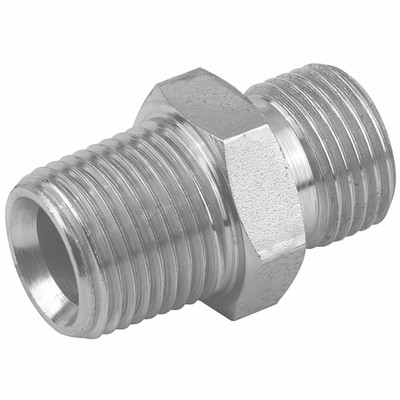 3/4" NPTF X 1/2" BSPP M/M 60  CONE ADAP - 1/8" NPTF Male x 1/8" BSP Parallel Male, Hydraulic Adaptor Steel, 60° Cone, Zinc Plated Mild Steel, Maximum Working Pressure 350 bar, Burnett & HillmanAll images used are for illustrative purposes only 3/4" NPTF X 1/2" BSPP M/M 60  CONE ADAP - 1/8" NPTF Male x 1/8" BSP Parallel Male, Hydraulic Adaptor Steel, 60° Cone, Zinc Plated Mild Steel, Maximum Working Pressure 350 bar, Burnett & HillmanAll images used are for illustrative purposes only