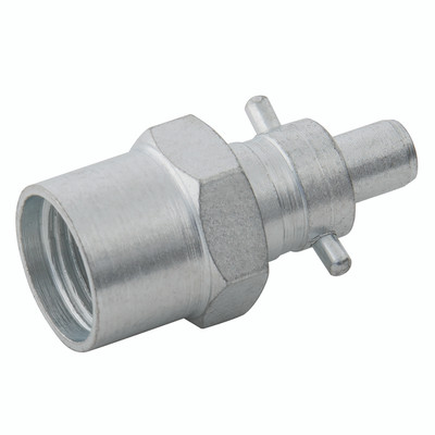1/4" BSP FEMALE PLUG TWIST-AIR FIXED - 1/4" BSP Parallel Female, Pneumatic Quick Release, Non Valved, Plug, Non-swivel, Series Twist-Air, Zinc Plated Mild Steel, Working Temperature -15Ãƒâ€šÃ‚Â°C to +80Ãƒâ€šÃ‚Â°C, Maximum Working Pressure 17 bar, Air Pro<