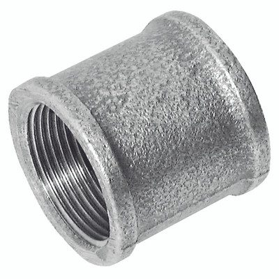 3/4"  BSPT FEM EQUAL SOCKET FIG177 GALV - 1" BSP Tapered Female, Malleable Iron Pipe Fitting, Galvanised, Equal Socket, Fig 3/4"  BSPT FEM EQUAL SOCKET FIG177 GALV - 1" BSP Tapered Female, Malleable Iron Pipe Fitting, Galvanised, Equal Socket, Fig