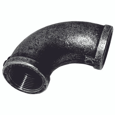1/2"  BSPT FEM  EQUAL BEND FIG193 BLACK - 1 1/2"  BSPT FEM  EQUAL BEND FIG193 BLACK - 1