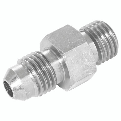 3/4"SORBx9/16"JIC M/M 37  CONELESS ADPT - 7/16" SAE Male x 7/16" JIC Male, Hydraulic Adaptor Steel, Boss Male x 37° Coneless O-Ring, Zinc Plated Mild Steel, Maximum Working Pressure 310 bar, Burnett & HillmanAll images used are for illustrative purpos 3/4"SORBx9/16"JIC M/M 37  CONELESS ADPT - 7/16" SAE Male x 7/16" JIC Male, Hydraulic Adaptor Steel, Boss Male x 37° Coneless O-Ring, Zinc Plated Mild Steel, Maximum Working Pressure 310 bar, Burnett & HillmanAll images used are for illustrative purpos