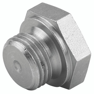 M24X1.5MM MALE SOLID PLUG 1.5MM PITCH - M12 x 1