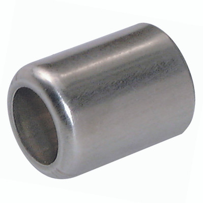 29X30MM ST.ST. CRIMPING FERRULES - 12mm Outside Diameter x 8mm Inside Diameter x 11mm Inside Diameter, Over Braided Fitting, Tube x Tube, Stainless Steel Crimping Ferrule, Length 18mm, Stainless Steel, Air-ProAll images used are for illustrative purpos