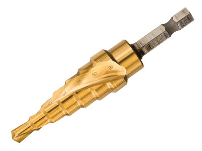 Dewalt Extreme Step Drill Bit 8-18mm - The DEWALT Extreme Step Drill Bit is produced for drilling and enlarging holes in metal