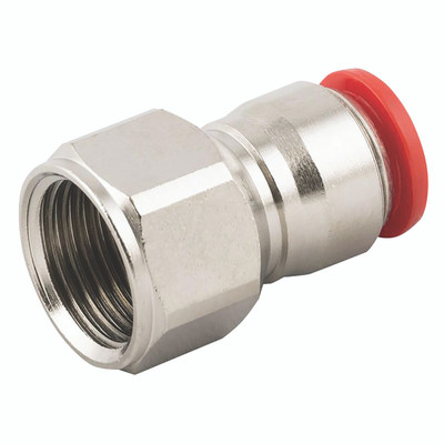 06MM OD X 1/4" BSPP FEM  STUD PUSHIN - 1/2" BSP Parallel Female x 12mm Outside Diameter, Push-in Fitting, Stud, Brass, Working Temperature -18°C to +70°C, Maximum Working Pressure 20 bar, AignepAll images used are for illustrative purposes only 06MM OD X 1/4" BSPP FEM  STUD PUSHIN - 1/2" BSP Parallel Female x 12mm Outside Diameter, Push-in Fitting, Stud, Brass, Working Temperature -18°C to +70°C, Maximum Working Pressure 20 bar, AignepAll images used are for illustrative purposes only
