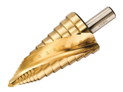 Dewalt Extreme Step Drill Bit 20-34mm - The DEWALT Extreme Step Drill Bit is produced for drilling and enlarging holes in metal