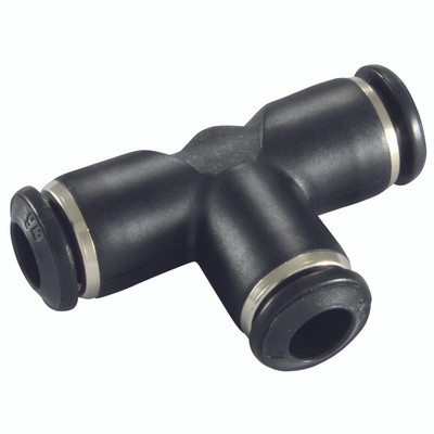 5MMOD EQUAL TEE - 4mm Outside Diameter, 55000 Series, 20 bar Rated, Equal, Tee, Plastic/Brass Nickel Plated, Working Temperature -20°C to +80°C, Maximum Working Pressure 15 bar, AignepAll images used are for illustrative purposes only 5MMOD EQUAL TEE - 4mm Outside Diameter, 55000 Series, 20 bar Rated, Equal, Tee, Plastic/Brass Nickel Plated, Working Temperature -20°C to +80°C, Maximum Working Pressure 15 bar, AignepAll images used are for illustrative purposes only