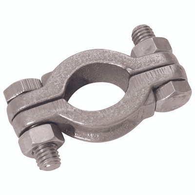 CLAMP IL - PLATED 1/2" - 17mm Minimum Size x 22mm Maximum Size x 1/2" Inside Diameter, IL Clamp, Zinc & Gold Passivated Plated, Malleable Iron, JaymacAll images used are for illustrative purposes only
