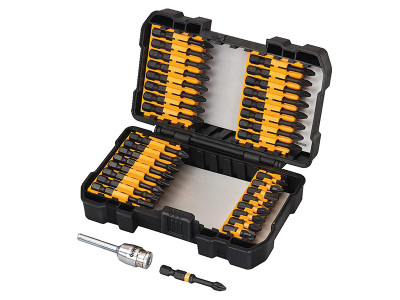 Dewalt DT70545T Extreme Impact Torsion Set, 34 Piece - The DEWALT DT70545T contains bits that are specially-designed to have an increased life, the Optimized Torsion Zone allows the bit to flex rather than break, even when used in extreme applications