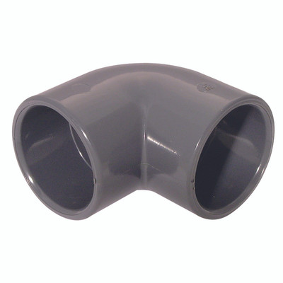 1/2"   ID SOLVENT ELBOW 90DEG UPVC DGREY - 1 1/2"   ID SOLVENT ELBOW 90DEG UPVC DGREY - 1