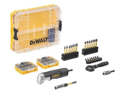 Dewalt DT70775 Mix Bit Set with Right-Angle Attachment, 80 Piece - The DEWALT DT70775 Mix Bit Set is supplied in a TOUGH CASE&#43;, this is part of a connectable case system which is TSTAK&trade; compatible