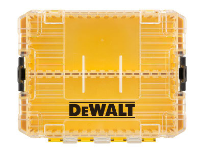 Dewalt Medium Tough Case Thick Empty - The DeWalt DT70803-QZ Small Tough Case has a clear lid for quick and easy identification of the contents
