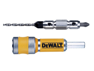 Dewalt DT7600XJ 6 SA Connector with Holder & Pozidriv No.2 - The DEWALT Connector with Holder is the complete drill drive accessory system