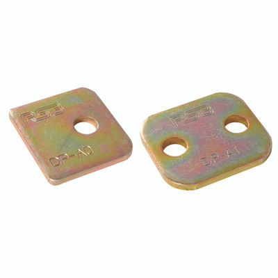 COVER PLATE (A) SIZE 3 STEEL 2BOLT HOLE - Hydraulic Tube Clamp, Series A Light Duty, Cover Plate, Single, Group 0, Steel, RSBAll images used are for illustrative purposes only