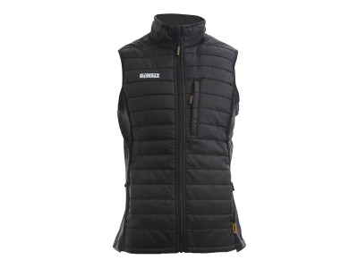 Dewalt Force Lightweight Padded Gilet Black - XXXL (56in) - The DEWALT Force Gilet is suitable to wear as an under or over layer garment