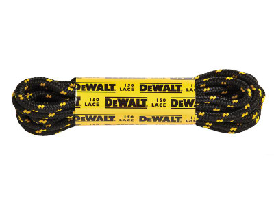 Dewalt Polyester/Cotton Boot Laces 150cm (1 Pair) - The DEWALT Polyester/Cotton 150cm Boot Laces are a suitable replacement for use with all DEWALT safety footwear