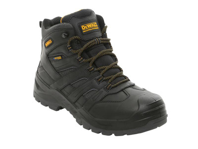 Dewalt Murray Waterproof Safety Boots Black UK 9 EUR 43 - DEWALT Murray Safety Boots have a leather and mesh upper making them waterproof and breathable