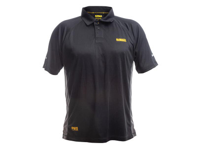 Dewalt Rutland Performance Polo Shirt - L (46in) - The DEWALT Rutland Performance Polo Shirt keeps you dry by wicking moisture away from the skin