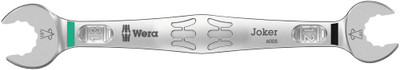 Wera 6005 Joker Double Open End Wrench - As the installation space becomes increasingly tight during screwdriving, it is necessary that tools enable users to work successfully even in such situations Wera 6005 Joker Double Open End Wrench - As the installation space becomes increasingly tight during screwdriving, it is necessary that tools enable users to work successfully even in such situations