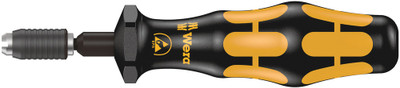 Wera Series 7400 ESD Kraftform torque screwdrivers with a customised factory pre-set measurement value, with quick-release chuck, 7455 ESD x 0.1-0.34 Nm - Wera torque screwdriver