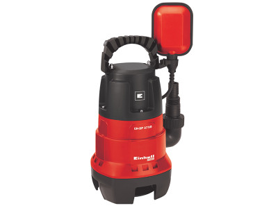 Einhell GH-DP 3730 Dirty Water Pump 370W 240V - The Einhell GH-DP 3730 Dirty Water Pump is a powerful and robust machine for emptying garden ponds, flooded basements and construction sites and will take particles of up to 30mm in diameter
