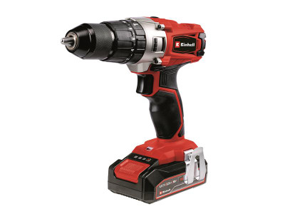 Einhell TE-CD 18/2 Li-I + 22 Power X-Change Combi Drill 18V 1 x 2.5Ah Li-ion - The Einhell TE-CD 18/2 Li-I &#43; 22 Power X-Change Combi Drill is a real all-rounder