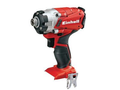 Einhell TE-CI 18 LiN Power X-Change Impact Driver 18V Bare Unit - The Einhell TE-CI 18 Li Power X-Change Cordless Impact Driver is fitted with a unique triathlon motor that is powerful and efficient for the highest demands in power-sapping screwdriving