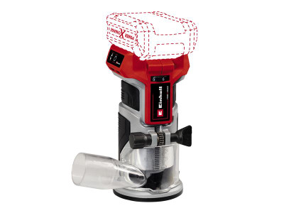Einhell TP-ET 18 Li BL - Solo Palm Router 18V Bare Unit - The Einhell TP-ET 18 Li BL - Solo Palm Router has a powerful motor with variable speed control electronics, so it adapts perfectly to the task
