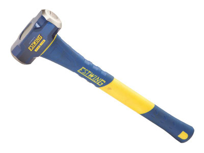 Estwing Sledge Hammer Fibreglass Handle 1.13kg (2.5 lb) - The Estwing Sledge Hammer is perfect for driving stakes and rebar, shattering stone and concrete, and performing heavy demolition or industrial construction projects