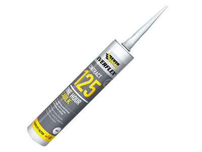 Everbuild Sika One Hour Caulk 125 Magnolia 310ml - Everflex One Hour Caulk / Flexible Decorators Filler is a fast drying flexible decorators filler and sealant which can be overpainted with all paint types, or covered over with wallpaper