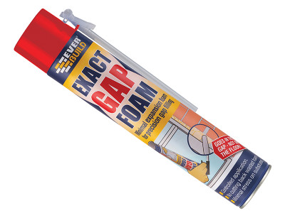 Everbuild Sika Exact Gap Foam 500ml - The Everbuild brand is not only hugely popular with tradesmen and DIY'ers it's quite literally huge - the biggest range in the business, in addition to core manufactured products a wide range of ancillary items fro