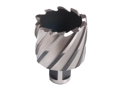 Evolution Short Broaching Cutter 50mm - Evolution Broaching Cutter's are manufactured from fully ground M2 steel so they last longer, allowing more holes cut compared to standard annular cutting bits