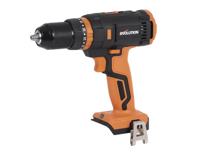 Evolution R13CMB-Li EXT Combi Drill 18V Bare Unit - The Evolution R13CMB-Li EXT Combi Drill features dual speed control for high speed drilling or high torque screwing