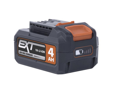 Evolution R18BAT-Li4 EXT Battery 18V 4.0Ah Li-ion - Evolution R18BAT-Li EXT 18v Li-ion Batteries provide outstanding run time with all EXT 18V cordless tools