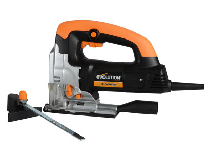 Evolution RAGE7-S Multi-Purpose Jigsaw 710W 240V - The Evolution RAGE7-S Corded Jigsaw is powerful and versatile and is capable of cutting many different materials