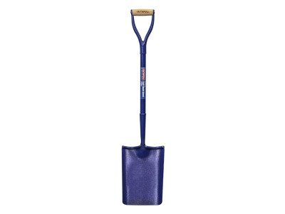 Faithfull All-Steel Taper Shovel No.2 MYD Treaded - The Faithfull FAIAST2MYDT has a taper mouth treaded with MYD type hilt shovel made from manganese steel for strength