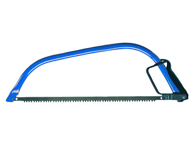 Faithfull Roofer Bowsaw 530mm (21in) - Faithfull Tubular steel Bowsaw which gives equally good cutting performance on dry timbers as well as green wood and which is suitable for gardeners, builders, farmers and DIY etc