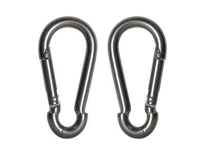 Faithfull Fire Brigade Snap Hook Stainless Steel 6mm (Pack 2) - The Faithfull Fire Brigade Snap Hook is designed for the quick release and attachment of ropes and loops