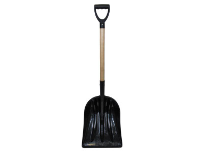 Faithfull Plastic Debris Shovel Wood Handle - The Faithfull Plastic Debris Shovel is ideal for fast-moving of wood chips, rubble, farm waste, grain, compost, snow etc