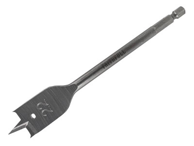 Faithfull Flat Bit 22mm - Faithfull Flat Bits produce a clean cut at a fast and efficient rate