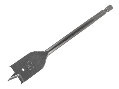 Faithfull Flat Bit 25mm - Faithfull Flat Bits produce a clean cut at a fast and efficient rate