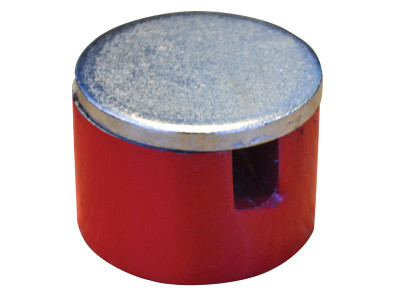 Faithfull Button Magnet 25.4mm Power 3.2kg - The Faithfull Button Magnets are made from Alnico to provide a high resistance to corrosion and operate in high temperatures up to 500&deg;C