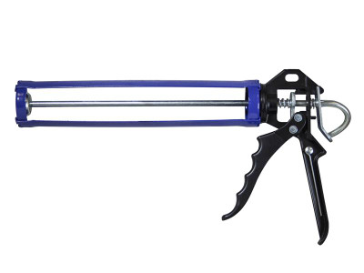 Faithfull Heavy-Duty Mastic Gun 425ml - The Faithfull Mastic Gun delivers superior performance, heavier gauge steel is used throughout the construction, and the ribbed finger grips on the larger handle ensure extra user comfort through 360&ordm;